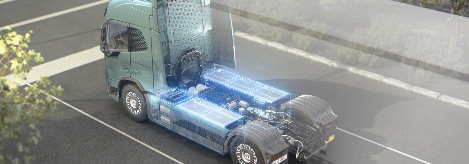 20220517 Volvo Trucks elektrische truck met batterijen
